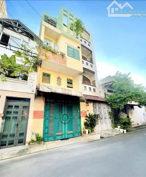 Quận Tân Phú-Nhà đẹp-Hẻm ô tô 7M-Giáp Q11-Sát MT Luỹ Bán Bích-P.Hoà Thạnh-70m2-4x18-4tầng - 1