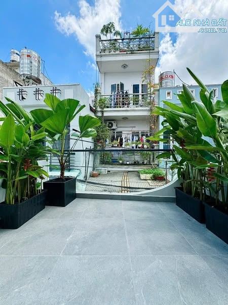 nhà đẹp ở ngay 4 tầng đường số 18 gò vấp 3pn hơn 4 tỷ bán nhanh - 1