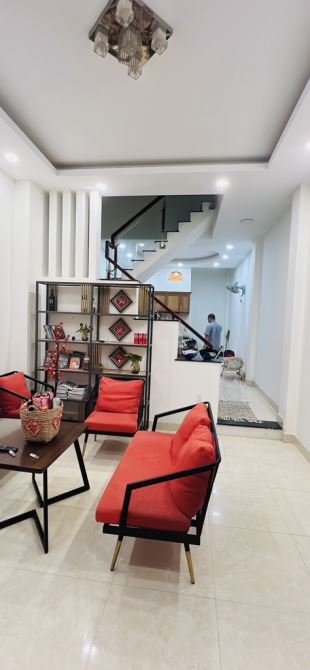 Nhà An Phú Đông, hẻm 7m đường bờ sông Sài Gòn, (4 x 15)m² x 4 tầng, 5.5 tỷ - 1