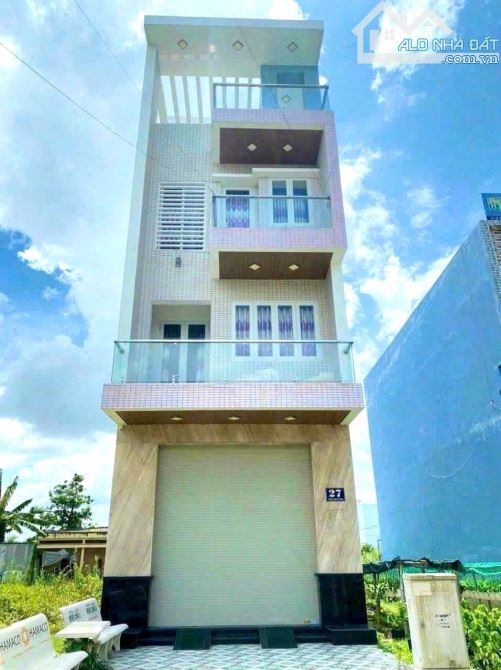 Bán nhà 1 trệt 3 lâu đường trần bạch đằng - 1