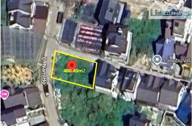 Đất biệt thự - view đẹp -  2 mặt tiền -  Nam Hồ - p11 Đà Lạt. -400m2 - 16 tỷ - 1
