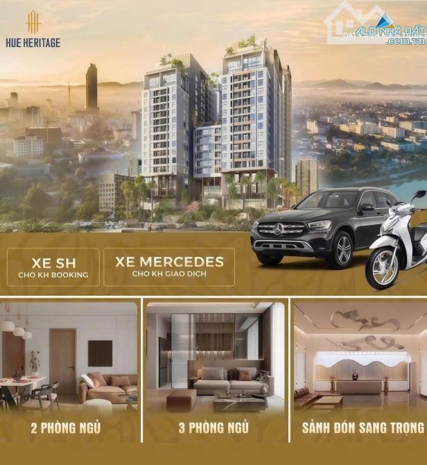 Sở hữu căn hộ cao cấp nhất tp Huế ngay từ giai đoạn đầu tiên - 1