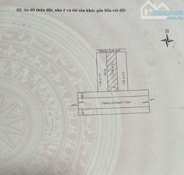 🥇 Bán đất mặt tiền đường 5m5 Ngô Tử Hạ (100 m2), Cẩm Lệ - Đà Nẵng, Giá 4.35 tỷ tl - 1