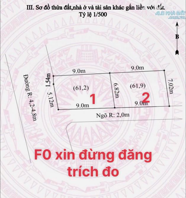 Bán F0 Hoa Động - Thuỷ Nguyên✅ sát dự án Hoàng Huy - giá 1,xx tỷ - 1