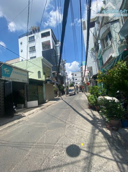 Hot hẻm 8m thông tứ tung . Tân Bình P 9, Âu Cơ  Dtcn: 4x20, 80m2,5 tầng,  sàn 322.1m2. - 1