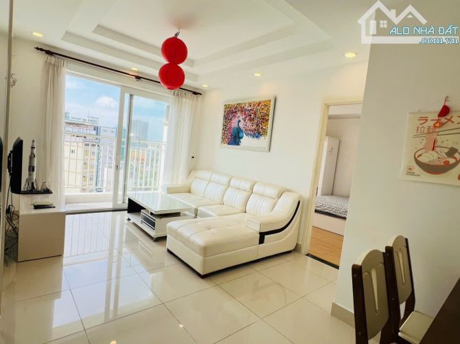 Cho thuê căn hộ 2PN view biển full nội thất đẹp, toà nhà Vũng Tàu Melody, giá chỉ 8 triệu. - 1