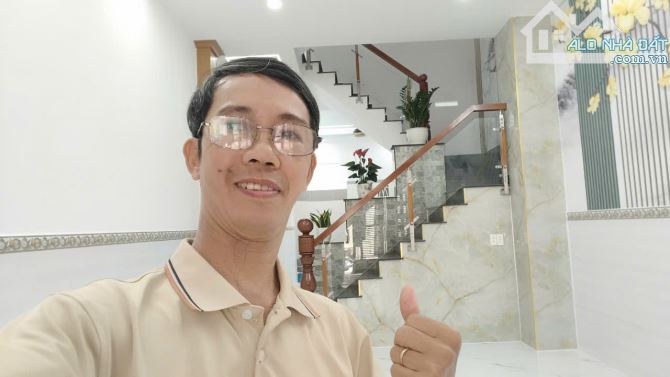 Gấp Bán nhà ngay chợ Bình Thành hẻm 6m xe hơi ngủ nhà 64m2-4 Tầng 5 tỷ 250 - 1