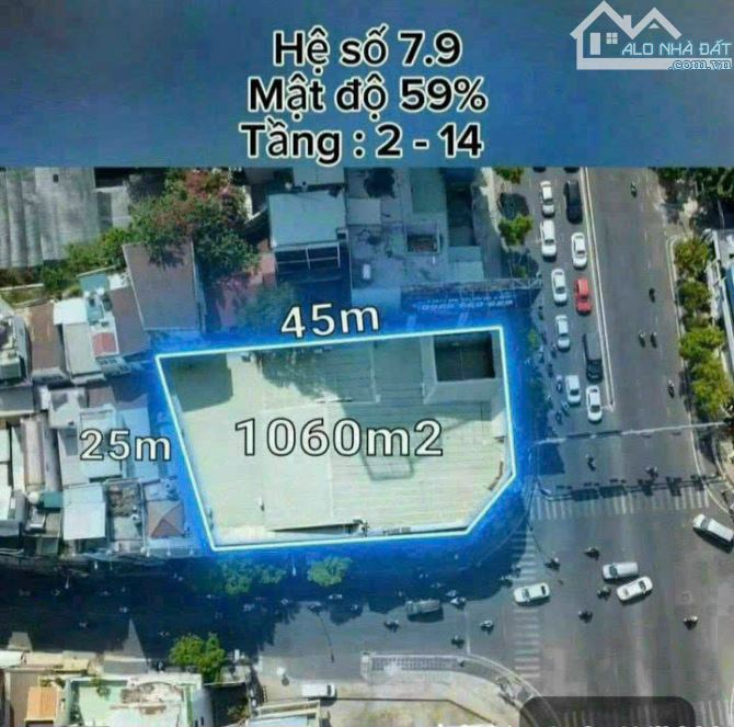 MT 30 Nguyễn Văn Trỗi, Quận Phú Nhuận. - 1060m2 đất - CTXD: Hầm + 18 tầng nỗi - Giá 820T - 1
