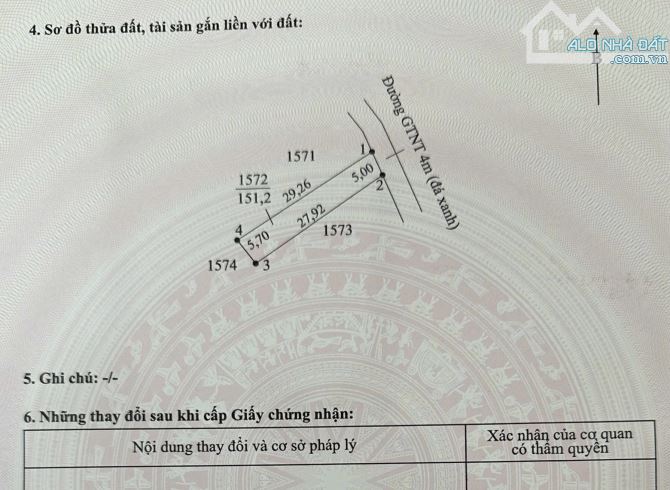 Cặp nền Xây trọ _dt 294m2 đất thổ cư tại KCN Thuận đạo, SHR - giá rẻ 2,5 tỷ (TL) - 1