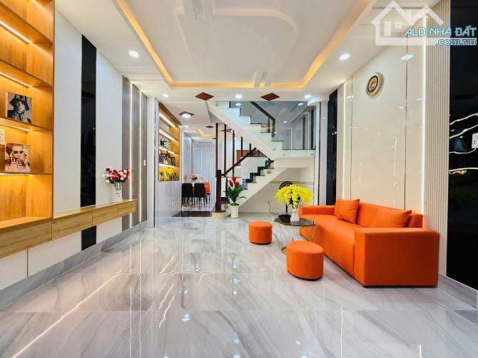 NHÀ ĐẸP 2 TẦNG HẺM ÔTÔ PHẠM VĂN CHIÊU, P.16, GÒ VẤP, 4X12M, GIÁ 5,45 TỶ TL - 1