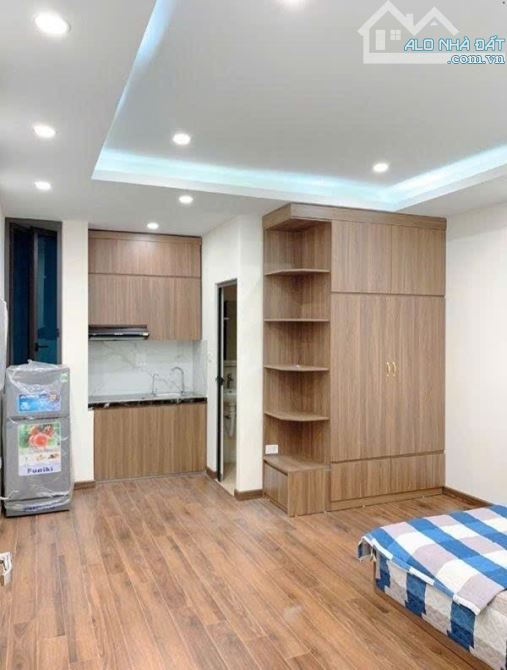 Bán tòa nhà CCMN căn hộ dòng tiền 96 phòng khép kín,2 thang máy, mặt ngõ 44 Trần Thái Tông - 1
