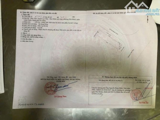 📌📌📌LÀM VIỆC TRỰC TIẾP GIÁ TỐT !!!BÁN 2 lô liền kề lý thái tông - 1