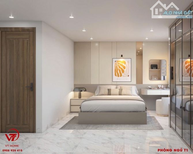 🎉🎉Nhà 2 tầng 1 lững 4 phòng ngủ 5 vệ sinh full nội thất  dt 75m2, kiên cố vào ở ngay. - 12