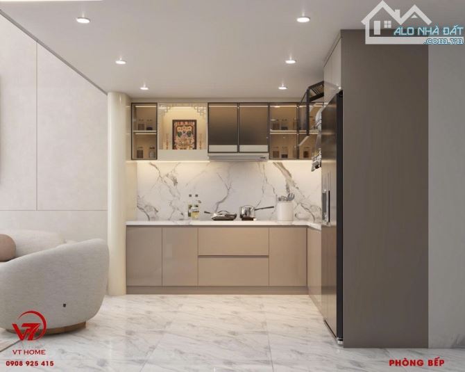 🎉🎉Nhà 2 tầng 1 lững 4 phòng ngủ 5 vệ sinh full nội thất  dt 75m2, kiên cố vào ở ngay. - 14