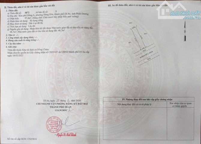Bán lô đất TDC ĐỒNG TRÀM  ĐÔNG HOÀ - 2
