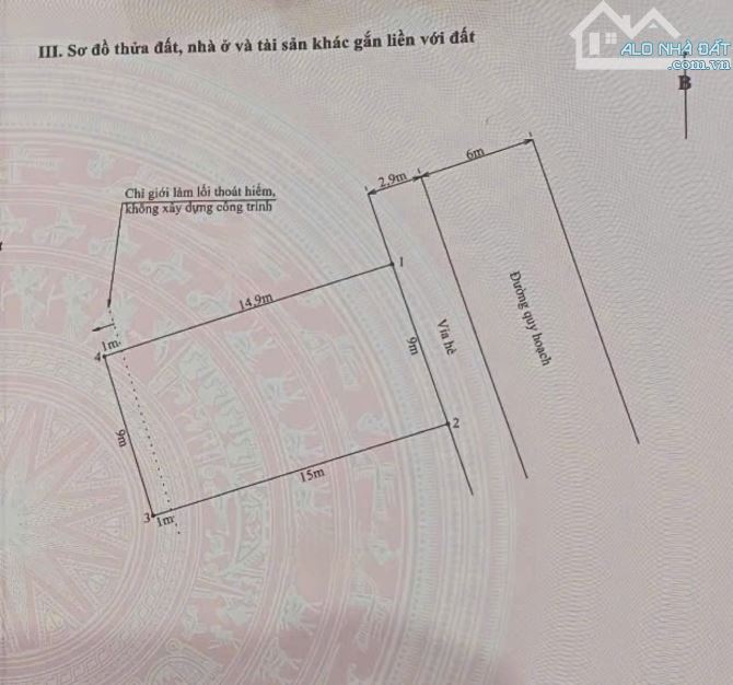143.1m2 đất biệt thự đường Ngô Hùng gần TĐC Sao Sáng - Ngang 9m - Đường 12m - 2
