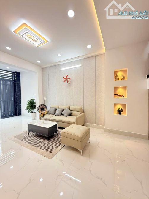 NHÀ MỚI 4 TẦNG HXH NGUYỄN THỊ ĐẶNG, PHƯỜNG HIỆP THÀNH, Q12 - 2