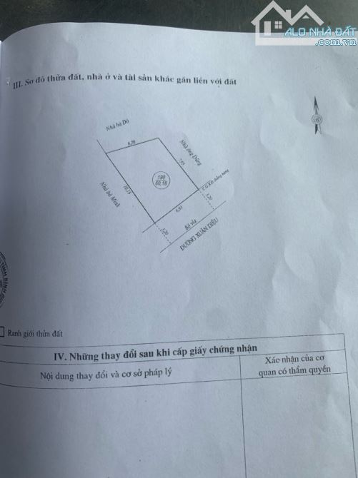 BÁN NHÀ 2 MẶT TIỀN XUÂN DIỆU - NGUYỄN LẠC - VỊ TRÍ NGAY TRUNG TÂM QUÃNG TRƯỜNG - 2