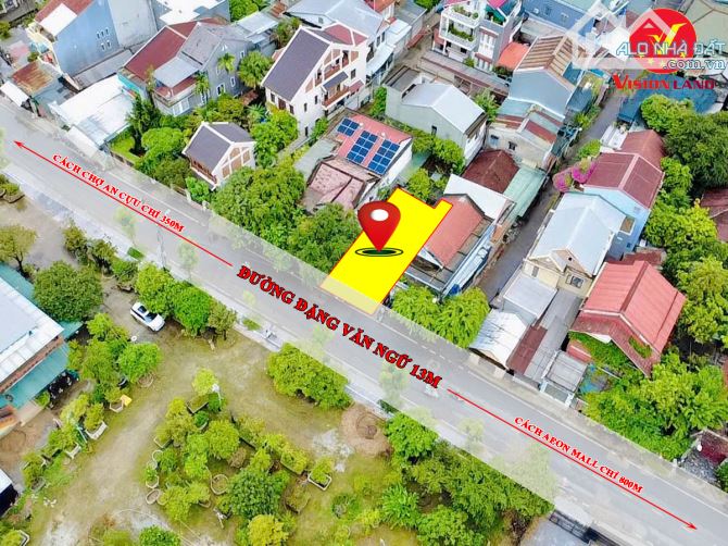 Mặt tiền Đặng Văn Ngữ 13M cách chợ An Cựu chỉ 350M - 2