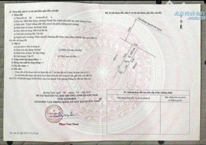 Đất mặt tiền Nguyễn Tất Thành – Hội An, vị trí gần phố cổ, tuyến đường 30m rộng rãi - 2