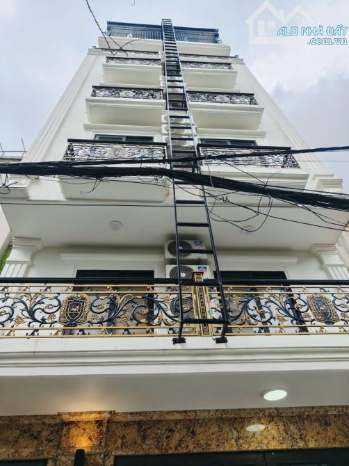 Toà CCMN 7 tầng thang máy, lô góc Minh Khai, oto vào nhà, 28 phòng ~ 130 tr/th.Giá 28.5 tỷ