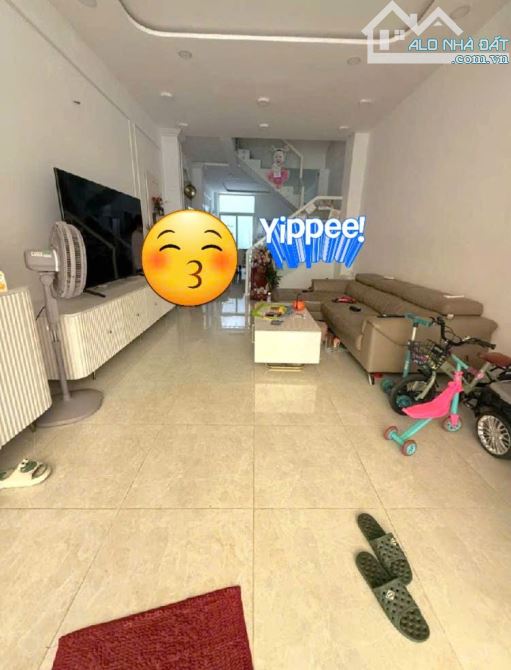 Bán nhà đẹp 4 tầng Huỳnh Tấn Phát Q7 – Ô tô đỗ cửa  + Diện tích: 4 x 20m, vuông vức - 2