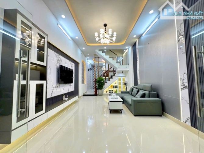 Hẻm xe hơi - Sát mặt tiền Phạm Văn Chiêu - Nhà mới 4 tầng 4PN- hơn 7 tỷ - 2