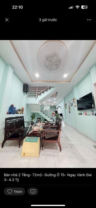 5,2 TỶ – 88m2🔥 NHÀ 3 TẦNG CỰC ĐẸP – NGANG 5m – ĐƯỜNG 9m CÓ VỈA HÈ - 2