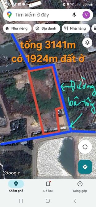 Bán lô đất 2 MT đường xe hơi Rừng Sác, Bình Khánh, Cần Giờ 15,5tỷ - 3