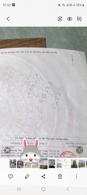 Bán đất Tương Chúc, Ngũ Hiệp _50m2_ ngõ ô tô con đỗ cổng_ 5 tỷ - 3