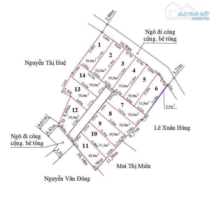 Bán đất phân lô đẹp giá tốt ,phát lý chuần - 3