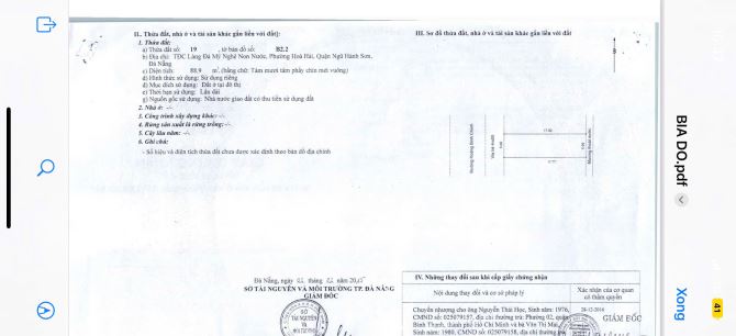 Bán đất MT đường HOÀNG BÌNH CHÍNH (đường 7m5) , cạnh lô góc , Gía 5ty150 thương lượng - 3