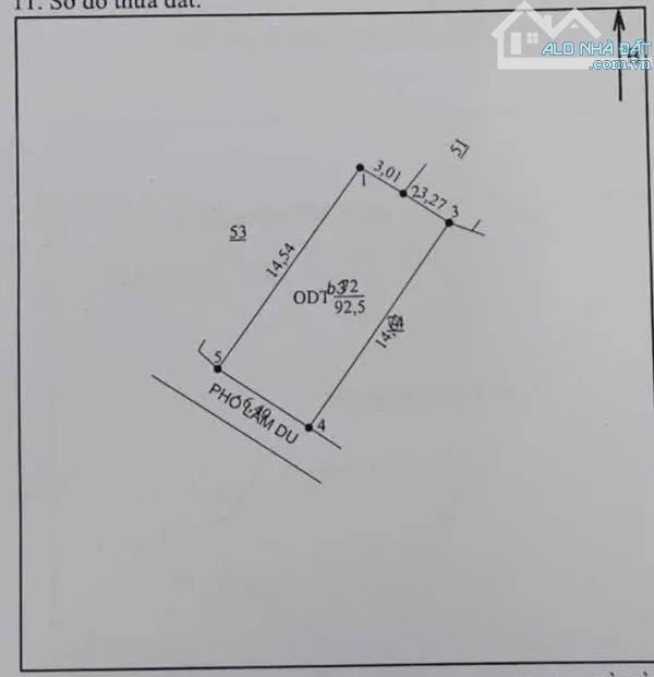 Bán Đất Tặng Nhà Mặt phố Lâm Du – Bồ Đề, Long Biên: 92m², MT 6,4m – 24,5 tỷ - 2
