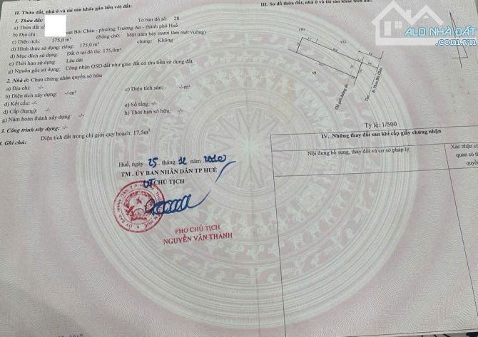 Bán mặt tiền kinh doanh đường Phan Bội Châu, phường Trường An, Tp.Huế giá chỉ 8,2 tỷ 📌 - - 3