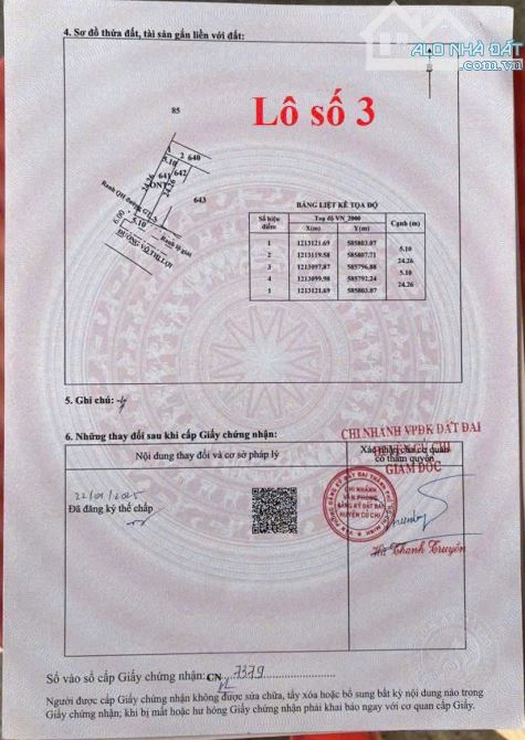 CHỦ NGỘP BANK CẦN BÁN GÁP LÔ ĐẤT MẶT TIỀN VÕ THỊ LỢI , SHR , CÔNG CHỨNG TRONG NGÀY , - 3