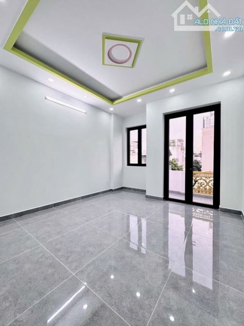 🏡HẺM 6M THÔNG–NHÀ 3 TẦNG MỚI ĐẸP –52M²(4x13) –SÁT CHỢ GÒ XOÀI– CHỈ  5.8 TỶ TL - 3