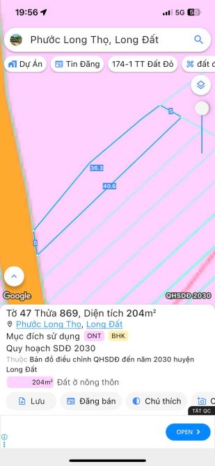 MỘT LÔ ĐẤT RẺ NHẤT PHƯỚC LONG THỌ ĐẤT ĐỎ , BÀ RỊA VT  BÂY GIỜ LÀ ĐẤT ĐỎ THÀNH PHỐ HỒ CHÍ M - 3
