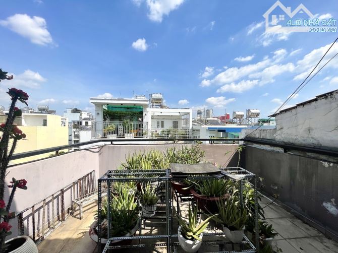 Ô TÔ NGỦ TRONG NHÀ, 60m2 (4 x 15), 5 Tầng 5PN, P5 Bình Thạnh, giá 10.5 ty TL - 4