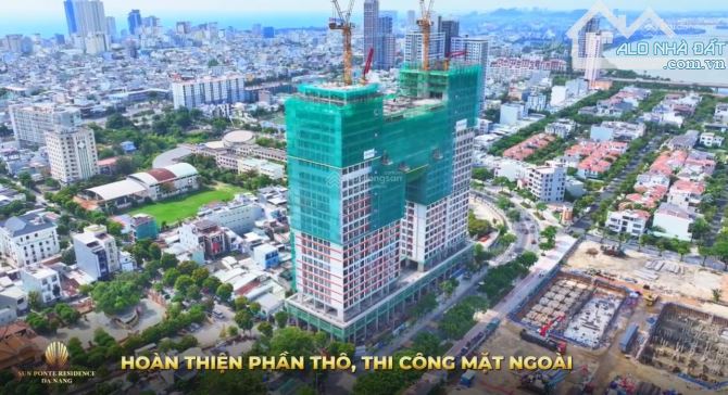 Bán nhanh Studio 26,4m2 Sun Ponte cầu Rồng Đà Nẵng, giá rẻ nhất tòa 2tỷ399 C/chứng dễ dàng - 4