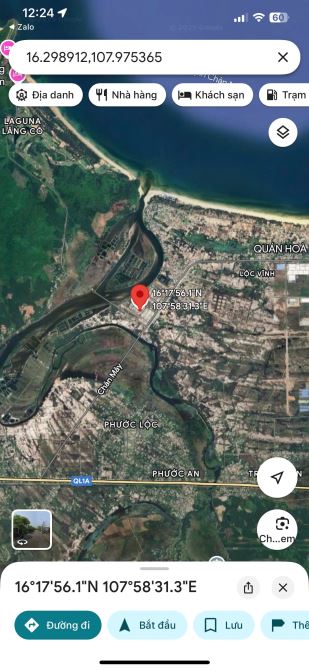 Bán đất mặt tiền 200m2 KQH Lộc Vĩnh, Phú Lộc, Huế tặng kèm nhà 2 tầng giá rẻ - 4