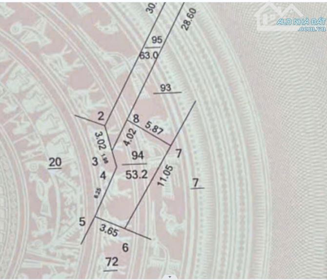 bán đất 53,2m2 tại xuân nộn đông anh gần chợ trường học giá khoảng 2 tỷ - 1