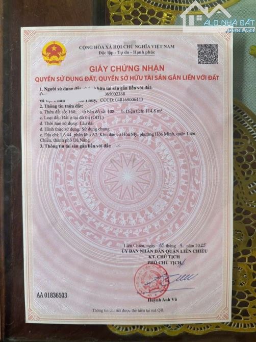 📌📌📌LÀM VIỆC TRỰC TIẾP GIÁ TỐT !!!BÁN lô mặt tiền thích quảng đức - 4