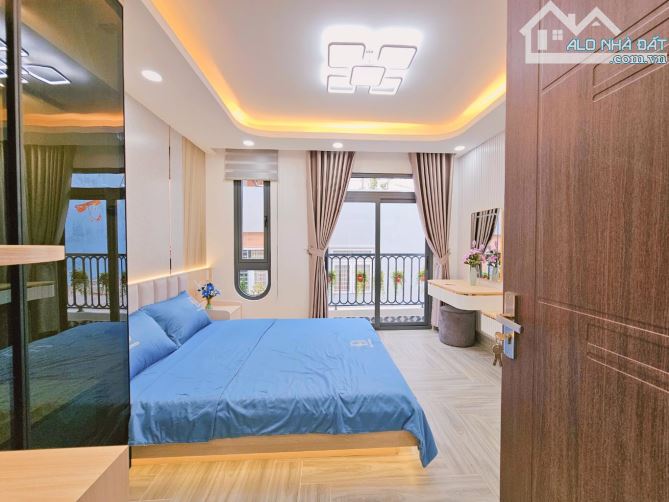 NHÀ MỚI XÂY NGAY EMART PHAN HUY ÍCH GÒ VẤP - 5 TẦNG - 45M2 - FULL NỘI THẤT - HXH - 6.9 TỶ - 5