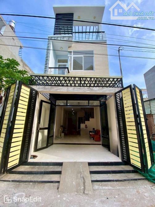 MỘT CĂN DUY NHẤT Nhà 3 tầng mới đẹp ,57m giá chỉ 4ty9 cách nguyễn duy Trinh chỉ 200,p.lư T - 5