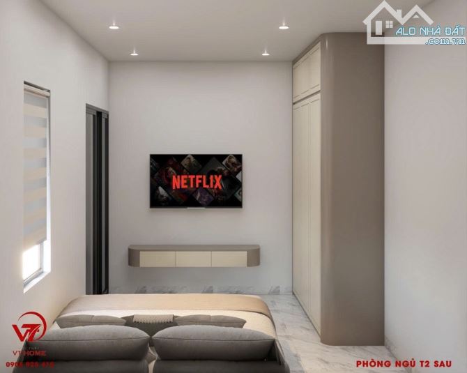 🎉🎉Nhà 2 tầng 1 lững 4 phòng ngủ 5 vệ sinh full nội thất  dt 75m2, kiên cố vào ở ngay. - 5