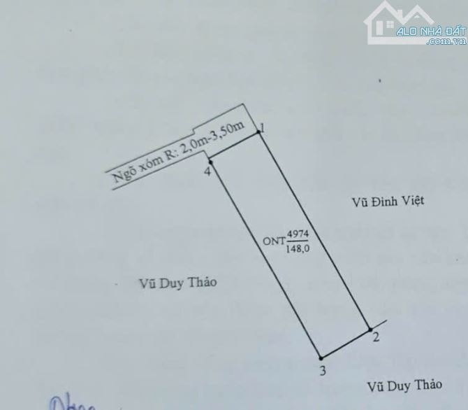 HIẾM - BÁN Lô đất 148 m2 cách KCN TÂN TRÀO 800m tặng 1 nhà cấp 4 - KIẾN THỤY - 4