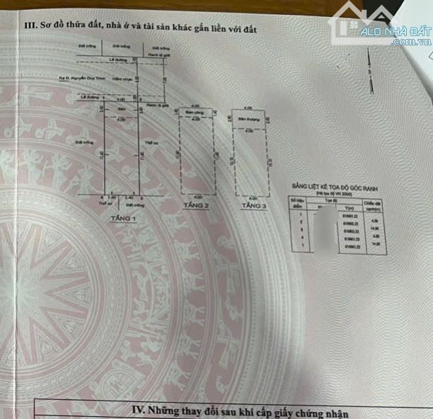 Bán nhà 3 tầng KDC Nam Khang – 56m² – HXH Nguyễn Duy Trinh - giá 5.5 tỷ - 5