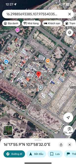 Bán đất mặt tiền 200m2 KQH Lộc Vĩnh, Phú Lộc, Huế tặng kèm nhà 2 tầng giá rẻ - 5