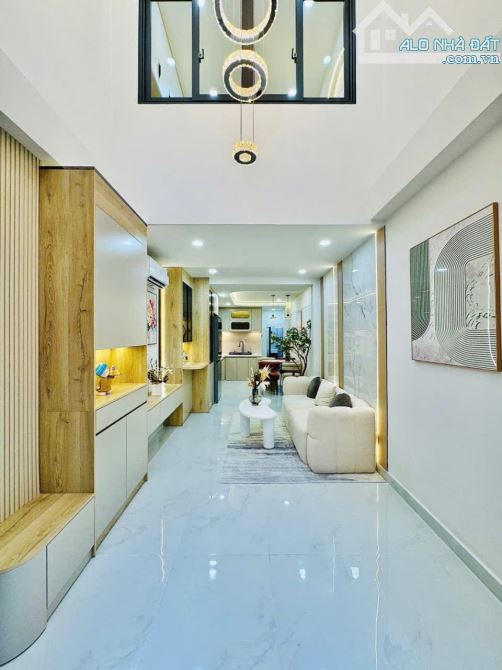 Bán nhà hẻm 3m đường Phan Huy Ích, P.12, 3,2 x 13, 4 tầng giá 4.62 tỷ tl - 5