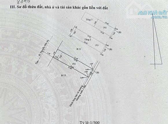 🌈 BÁN NHÀ 3 TẦNG MẶT TIỀN NGUYỄN HỮU BA - CẠNH HỒ ĐẮC DI  👉 Nhà mặt tiền Nguyễn Hữu Ba g - 6